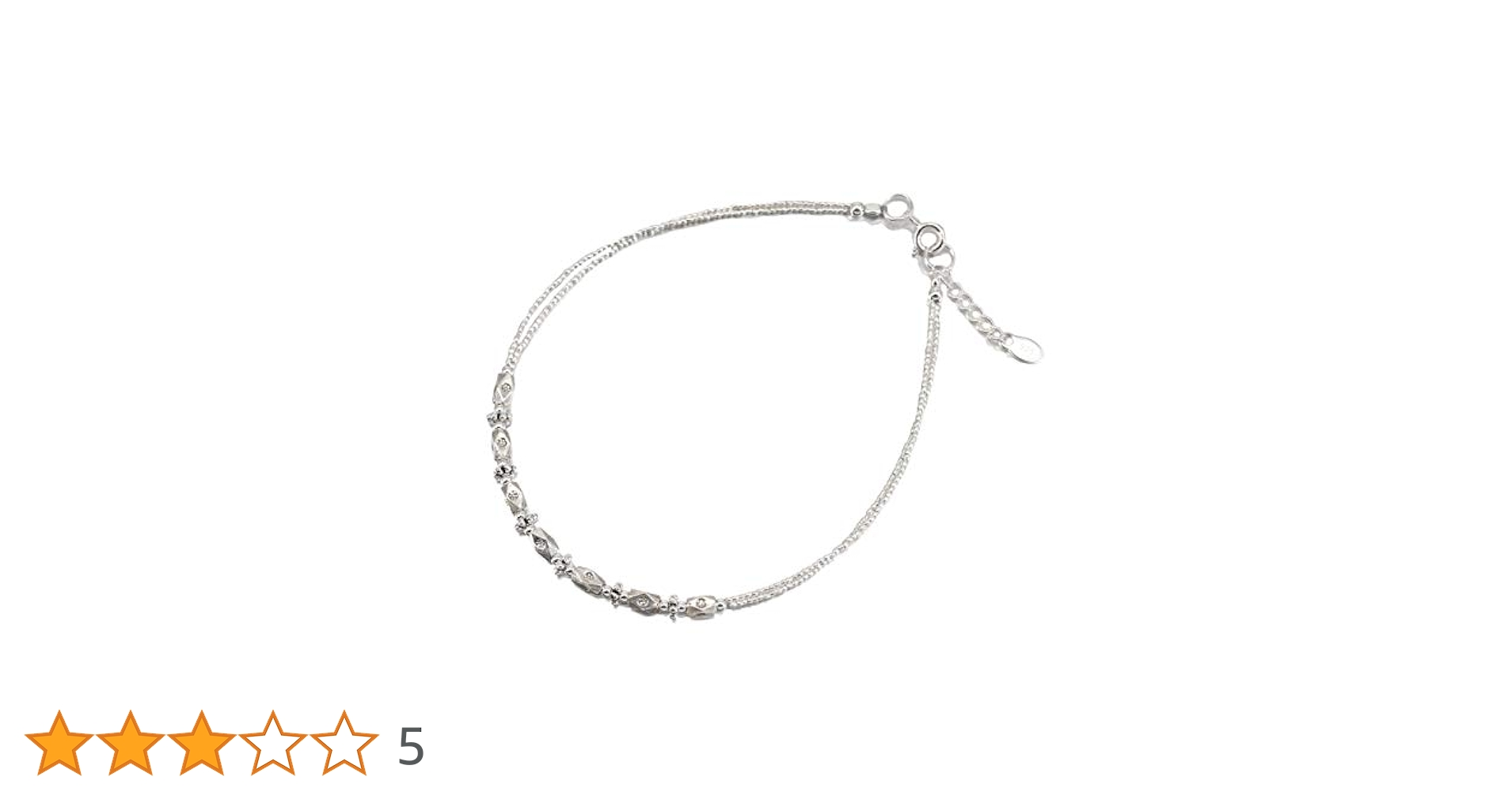 Amazon.co.jp: orris カレン シルバー アンクレット 925 カレン